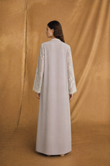 Toor and Bead Border Polycrepe