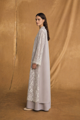 Toor and Bead Border Polycrepe