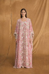 Thobe - Sequin Bead Flower Lace