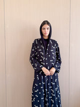 Zainah Cut Abaya in printed Chiffon