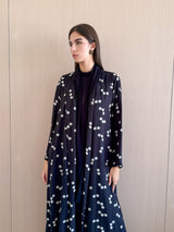 Zainah Cut Abaya in printed Chiffon