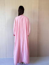 V Neck Free Size Kaftan With Tie Rope