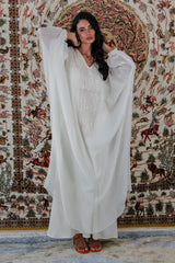 Off-White bead lace Kaftan