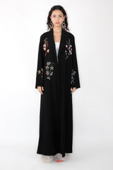 Limited Floral Embroidery Abaya