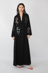 Limited Floral Embroidery Abaya