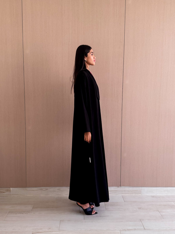 2 Piece Set - New Zainah Cut Abaya + Mix print dress
