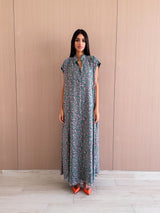 Vacation Wear - V Neck Long Sleeves Dress