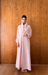 Zainah With Circle Abaya With Anchor Thread