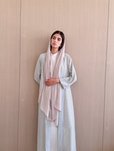 Zainah Cut Abaya in printed Chiffon