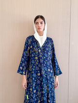 Zainah Cut Abaya in printed Chiffon
