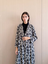 Zainah Cut Abaya in printed Chiffon