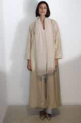 Off white limited edition Sequins lace abaya